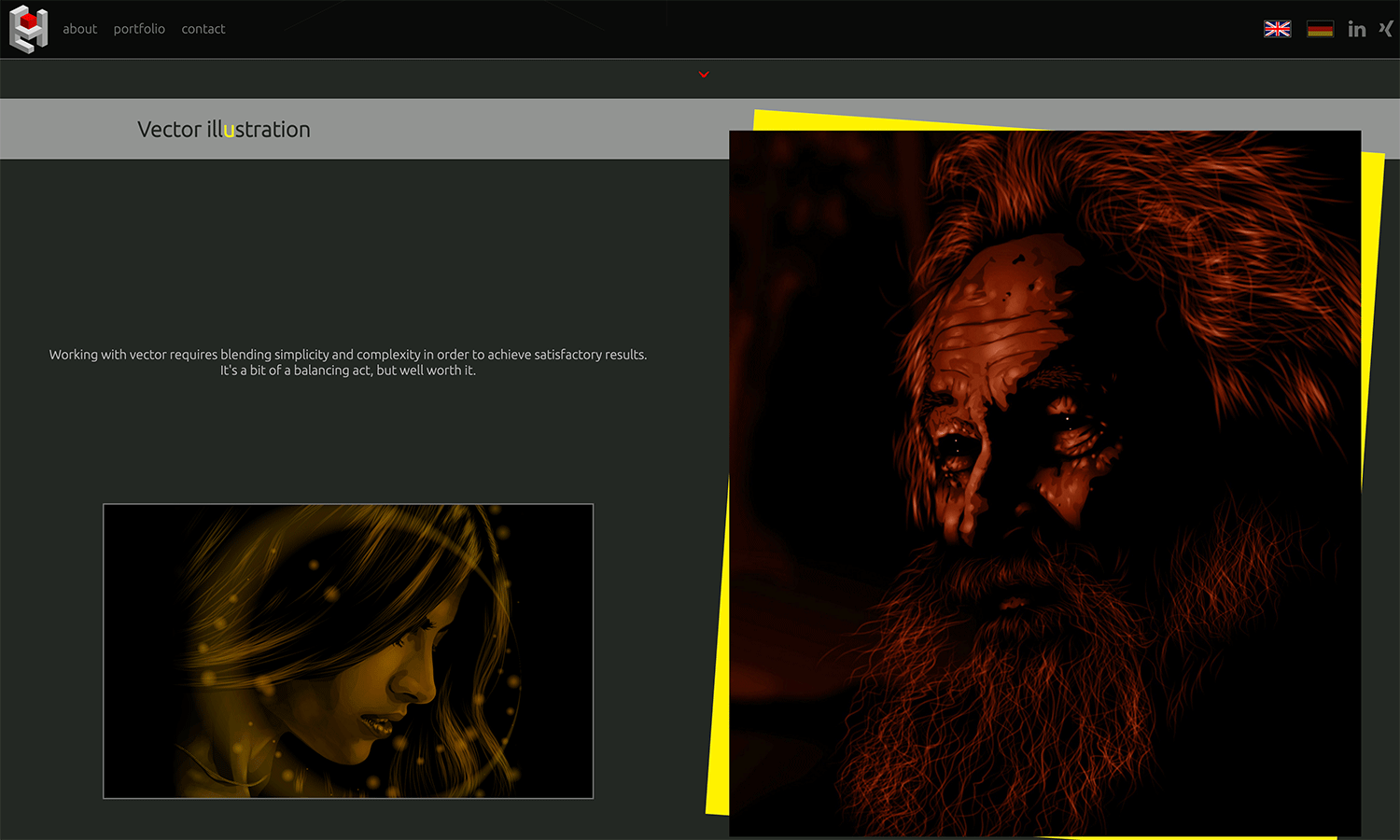 portfolio screenshot