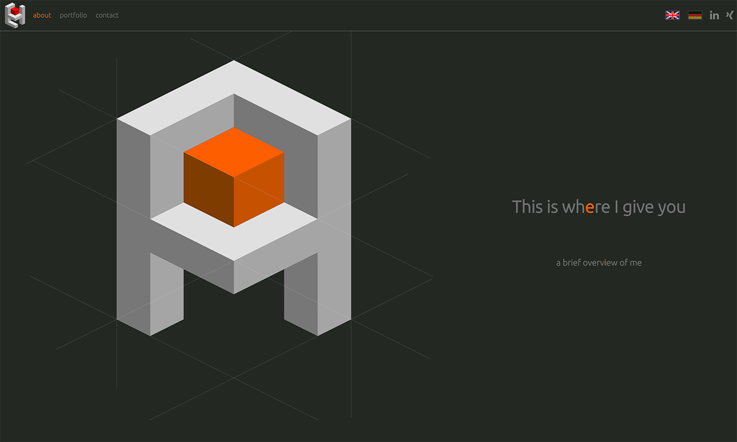 portfolio screenshot